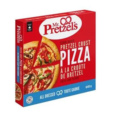 PRETZEL PIZZA - ALL DRESSED
