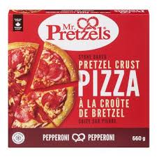 PRETZEL PIZZA - PEPPERONI
